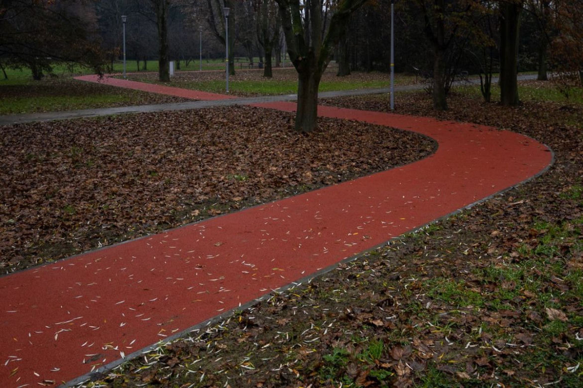 Ścieżka biegowa na Bulwarach w Rzeszowie gotowa. Kosztowała ponad 1,2 mln zł