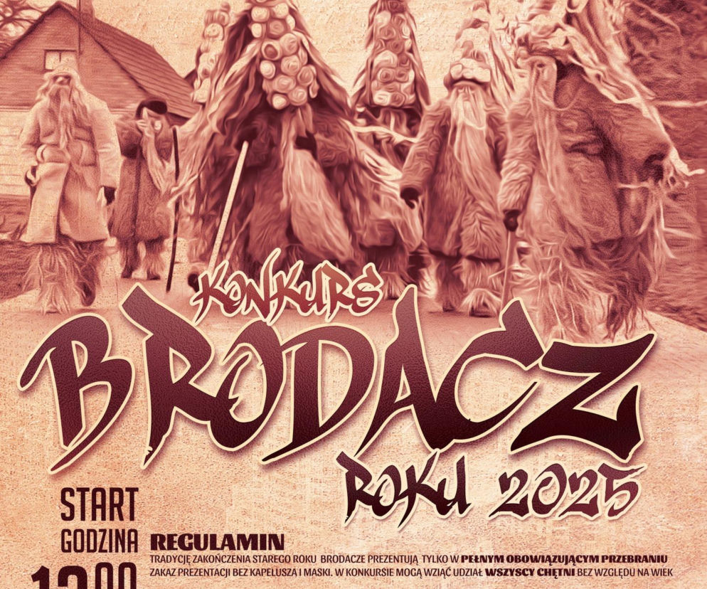 Konkurs Brodacz Roku 2025 - plakat