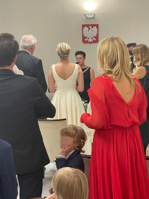 Ślub Waldemara Dąbrowskiego i Małgorzaty Brochockiej