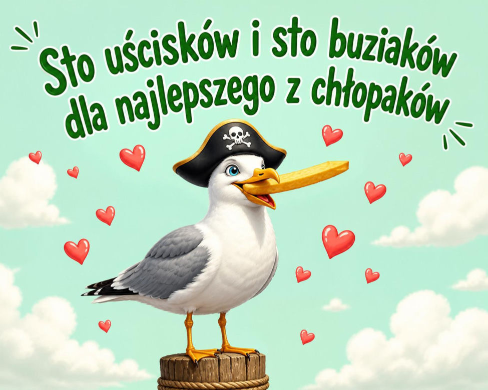 Śmieszna kartka na Dzień Chłopaka