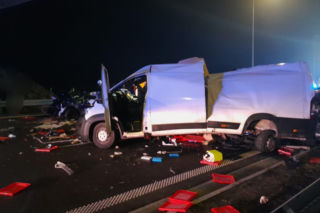 Potężny karambol na S19 w Lubelskiem