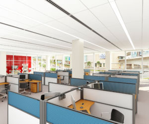 Armstrong® TECH ZONE: funkcjonalny system sufitowy