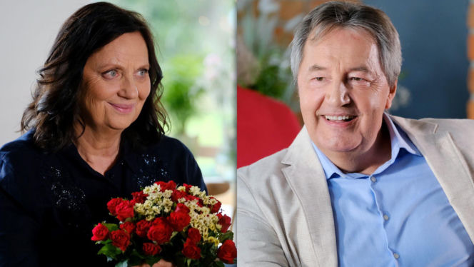 M jak miłość odc. 1911. Krysia Filarska (Hanna Mikuć), Łukasz (Zbigniew Borek) - dziadek Huberta