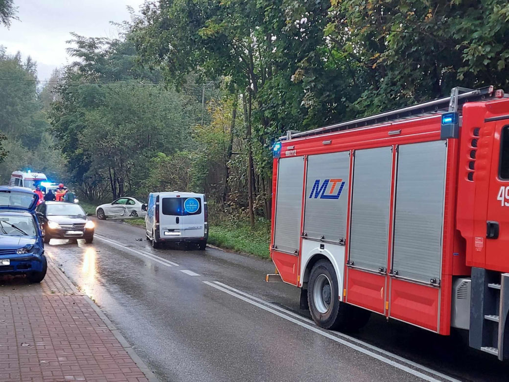 Kolizja w Pawłowie