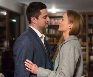Na dobre i na złe odcinek 672, Adam (Grzegorz Daukszewicz), Wiktoria (Katarzyna Dąbrowska)