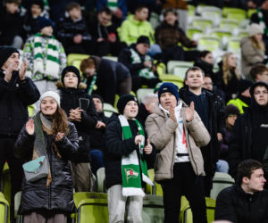 Lechia Gdańsk - Górnik Zabrze, zdjęcia kibiców i zawodników z meczu 18, kolejki PKO BP Ekstraklasy