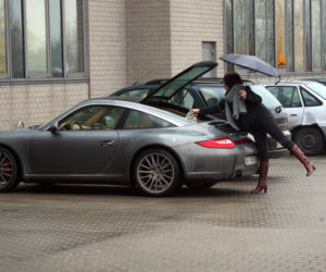 Kammel pożyczył koleżance porsche