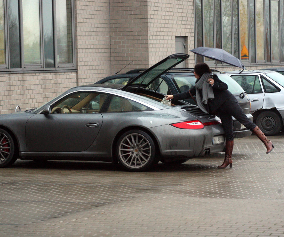 Kammel pożyczył koleżance porsche