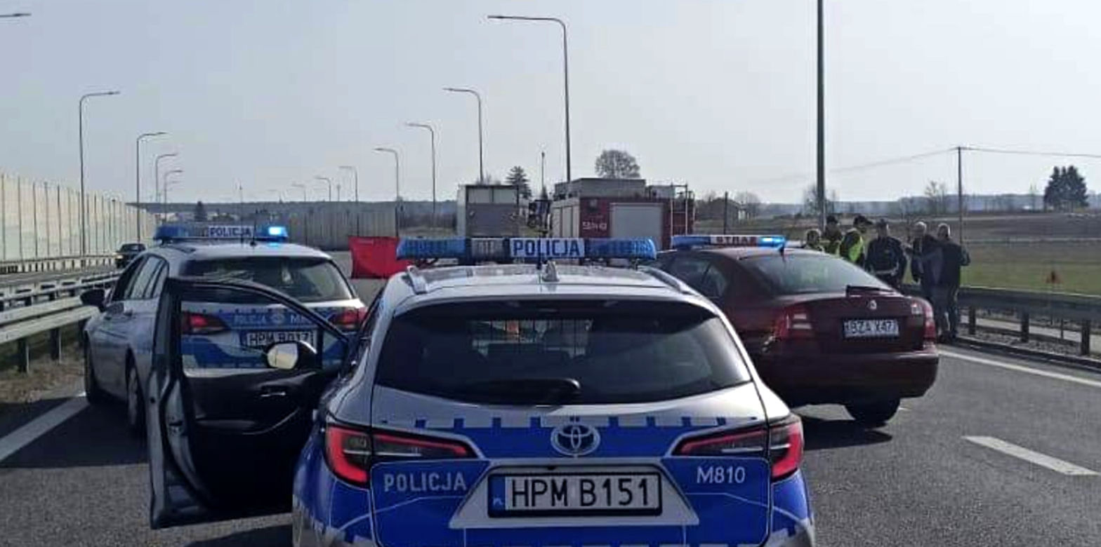 Policja sprawdza auto Gersdorf