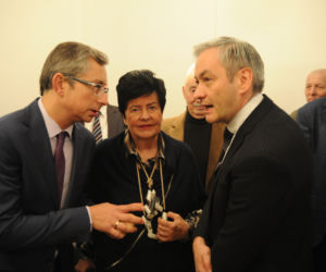 Otwarcie biura poselskiego Roberta Biedronia, Joanny Senyszyn i Marka Rutki w Słupsku