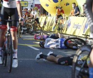 Wypadek Fabio Jakobsena na 77. Tour de Pologne