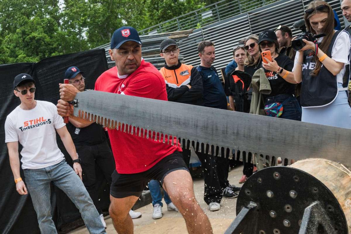Michał Dubicki, drwal Stihl Timbersports