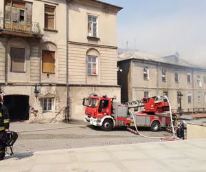 Pożar kamienicy na Starym Mieście w Lublinie!