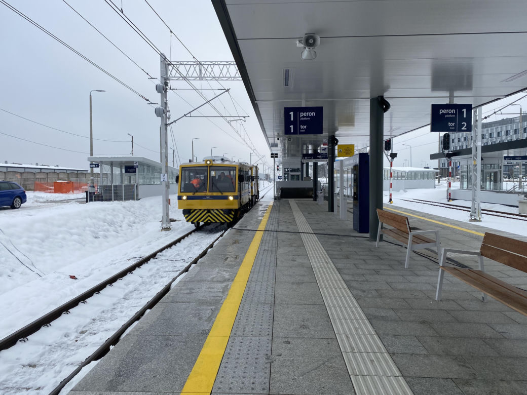 Otwarcie nowej linii kolejowej do lotniska w Pyrzowicach