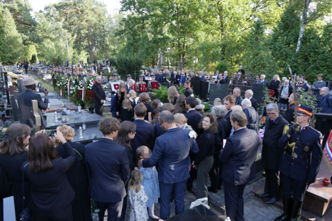 Dominika Wielowieyska pożegnała ojca