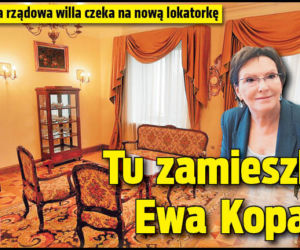 Tu zamieszka Ewa Kopacz