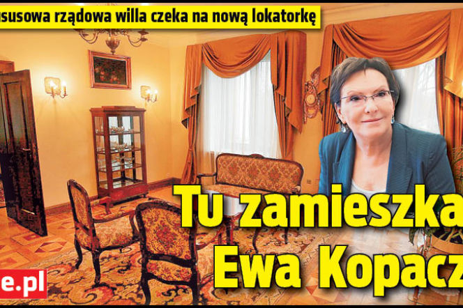 Tu zamieszka Ewa Kopacz