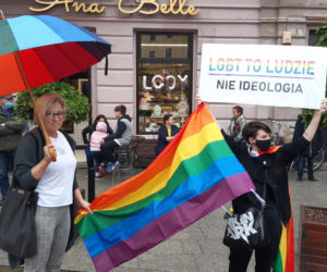 Protest podczas wizyty Adrzeja Dudy