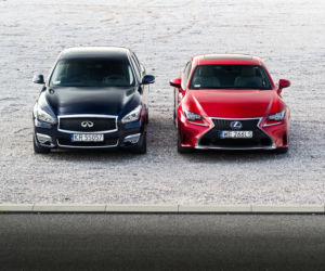 Infiniti Q70h Premium Tech & Lexus RC 300h F Sport