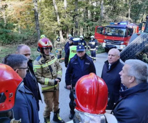Wypadek w miejscowości Ujazd