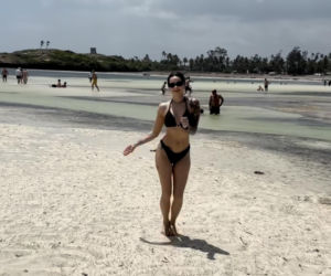 Gwiazdy w bikini na święta