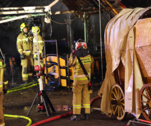 Pożar lokalu na Krupówkach