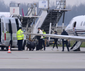 Lewandowscy przylecieli do Polski na święta