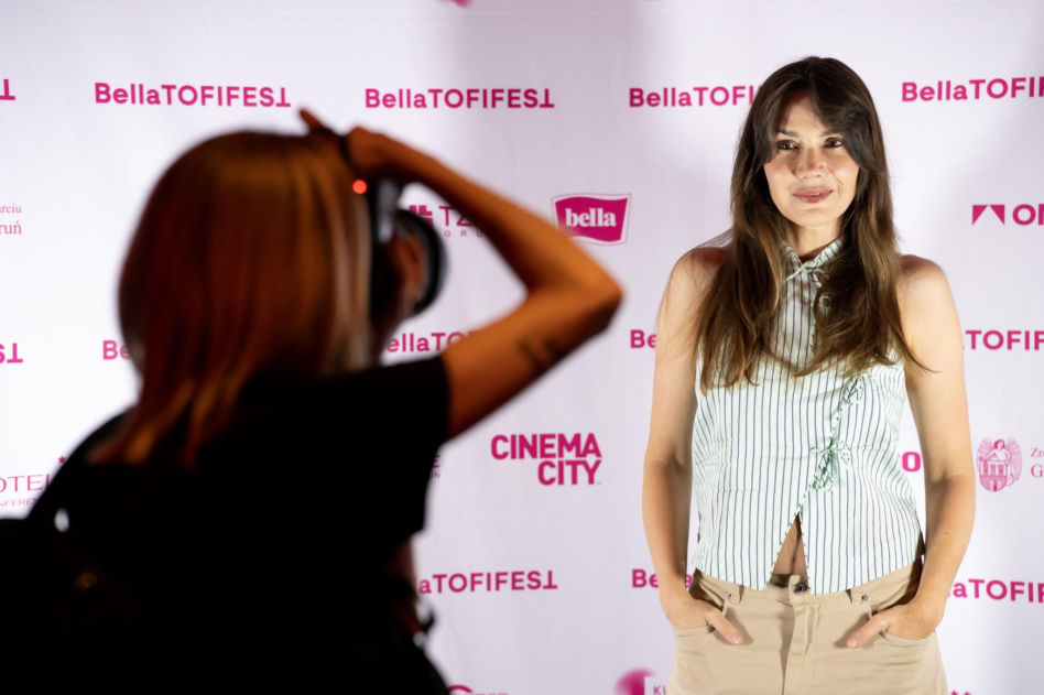 Olga Bołądź na festiwalu BellaTOFIFEST w Toruniu