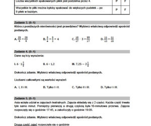 Próbny EGZAMIN ÓSMOKLASISTY 2021: Matematyka. Odpowiedzi i arkusze CKE