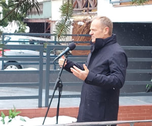 Donald Tusk z wizytą w Starachowicach