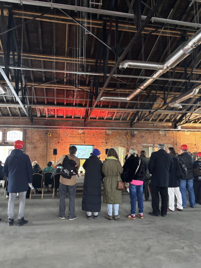 Spotkanie z mieszkańcami w Królewskiej Papierni