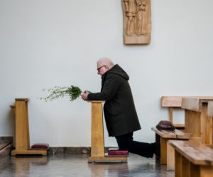Wałęsa poświęcił palmę 