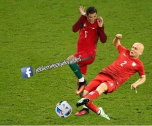 Memy z Cristiano Ronaldo po meczu Portugalia - Austria