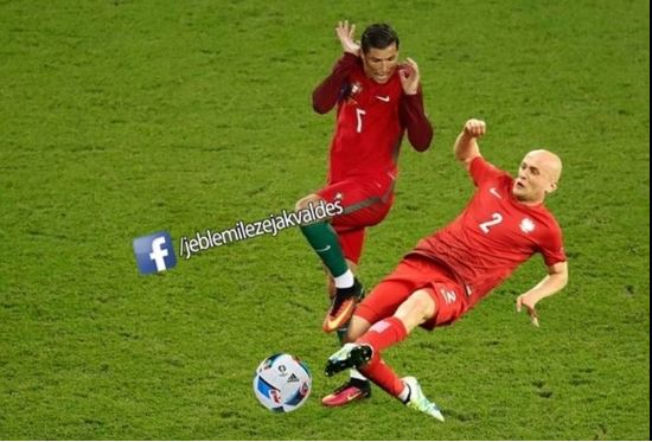 Memy z Cristiano Ronaldo po meczu Portugalia - Austria