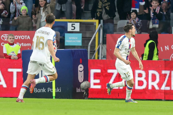 Górnik Zabrze - Raków Częstochowa: Zdjęcia kibiców i zawodników z meczu 25. kolejki PKO BP Ekstraklasy