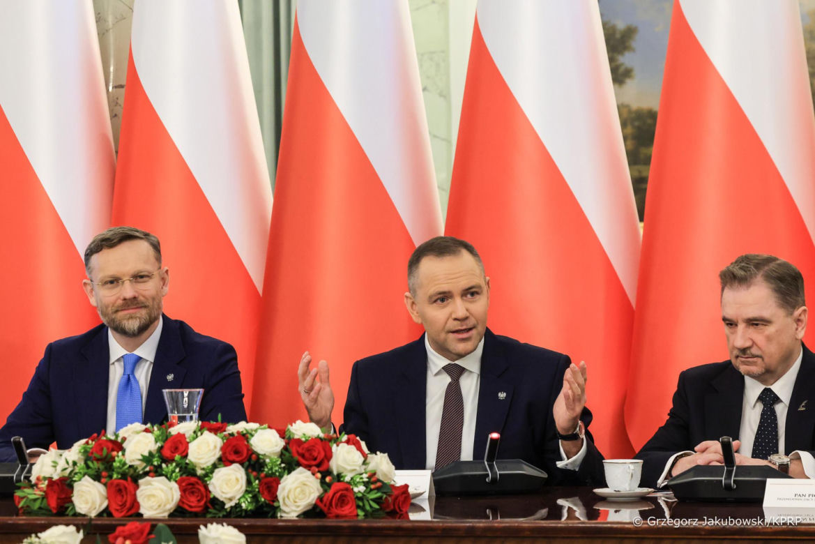 Spotkanie Prezydenta RP Karola Nawrockiego z Komisją Krajową NSZZ "Solidarność" - 12 luty 2026