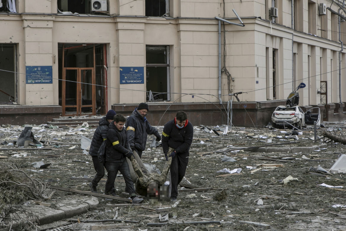 Ukraina. Zniszczenia wojenne i ofiary wśród ludności cywilnej na Ukrainie