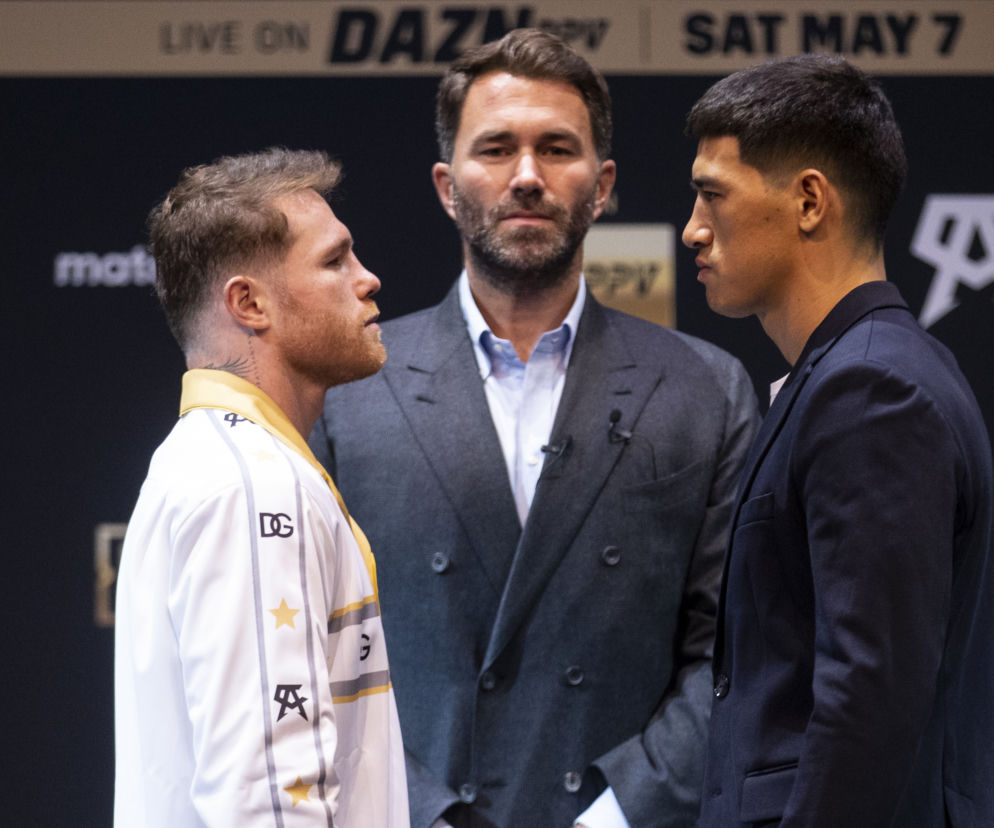 Saul Canelo Alvarez i Dmitrij Biwoł