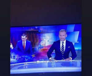 Piotr Kraśko prowadzi  Fakty TVN