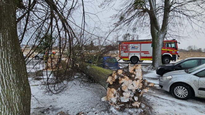 Wichura zniszczyła zabytkową kapliczkę przy sanktuarium