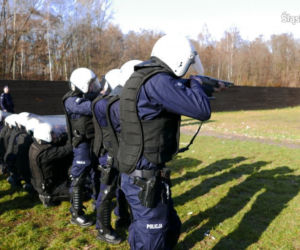 Policjanci z Bytomia szkolili się na strzelnicy