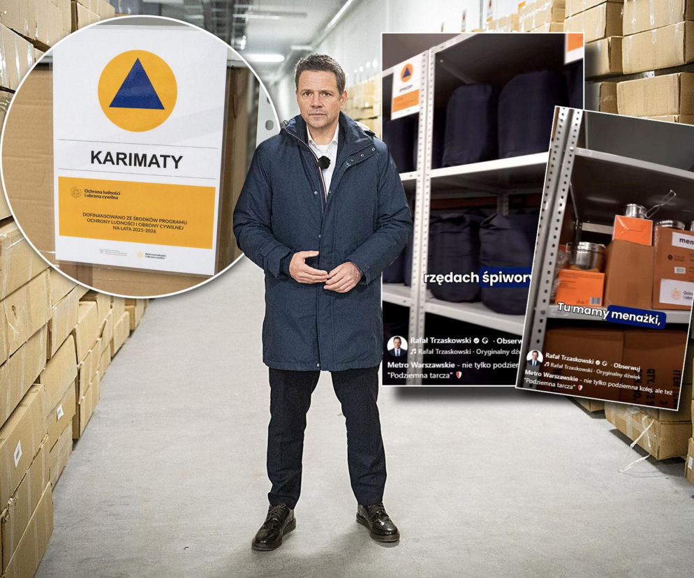 Schron powstaje w metrze. Tysiące łóżek, koców i śpiworów!