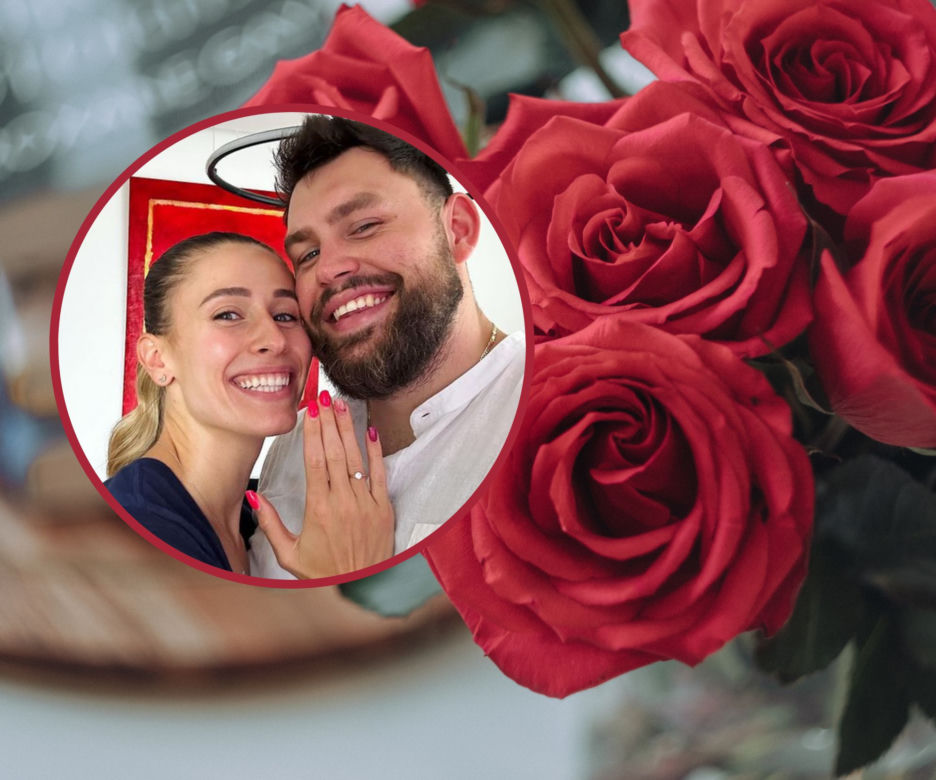 Konrad Bukowiecki oświadczył się Natalii Kaczmarek. "Powiedziała tak!" [ZDJĘCIA]