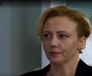 Barwy szczęścia, odc. 2245. Sabina (Barbara Kurzaj), Damian (Michał Lesień)