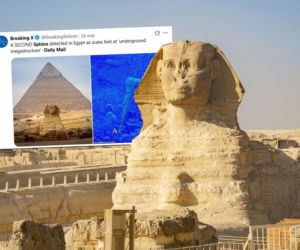 Znaleźli drugiego Sfinksa w Egipcie? Niezwykłe odkrycie badaczy