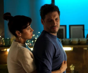 M jak miłość odc. 1929. Kama (Michalina Sosna), Marcin (Mikołaj Roznerski)