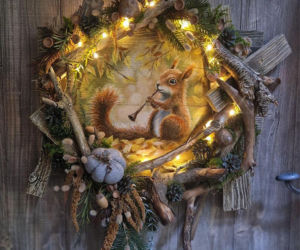 Drewniane dzieła Agnieszki - Cztery Kąty a Piec Piąty