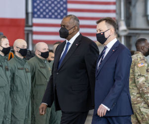 Sekretarz Obrony USA Lloyd Austin z wizytą w bazie wojskowej w Powidzu?