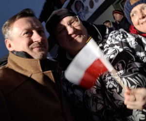 Powitanie Kacpra Tomasiaka w Bystrej 18.02.2026