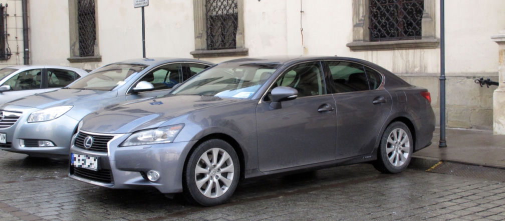 Lexus GS 300h - Jacek Majchrowski ma nową limuzynę